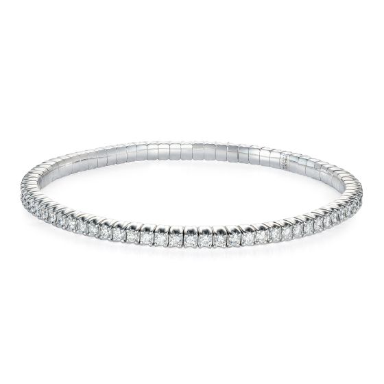 Advantage Diamond Bracelet in White Gold