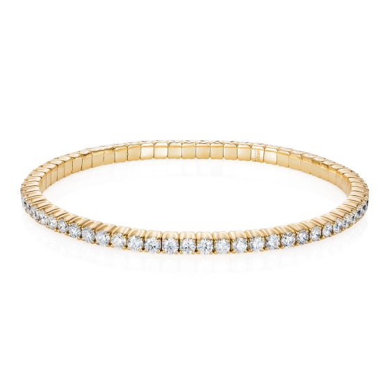 Large Advantage Bracelet in Yellow Gold