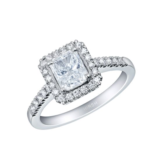 Regal Radiant Cut Diamond Ring