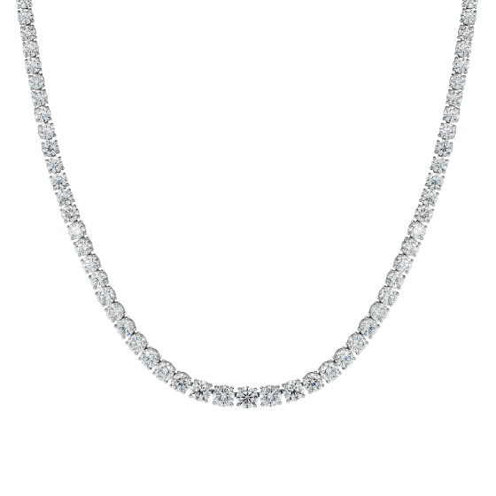 Diamond Riviera Line Necklace