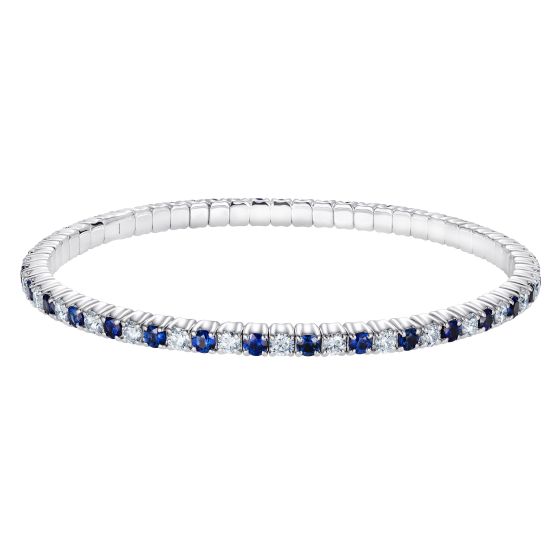 Advantage Sapphire and Diamond Bracelet