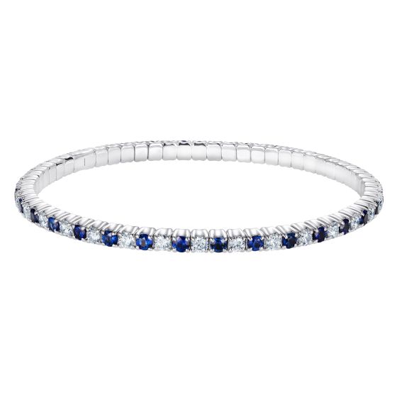 Advantage Sapphire and Diamond Bracelet