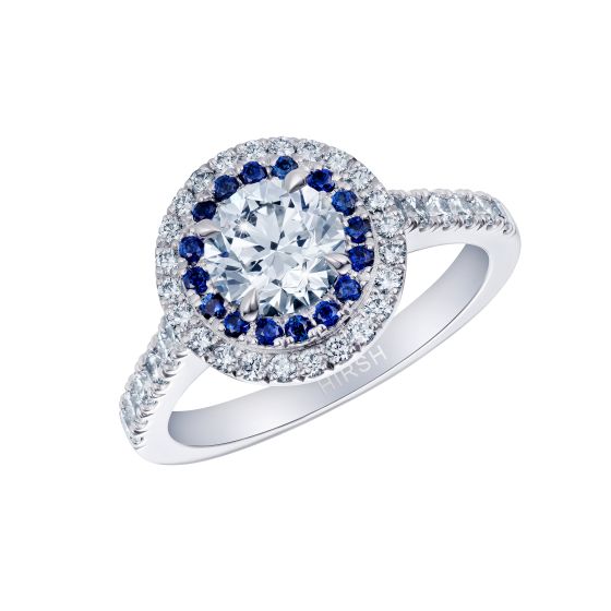 Regent Diamond and Sapphire Ring