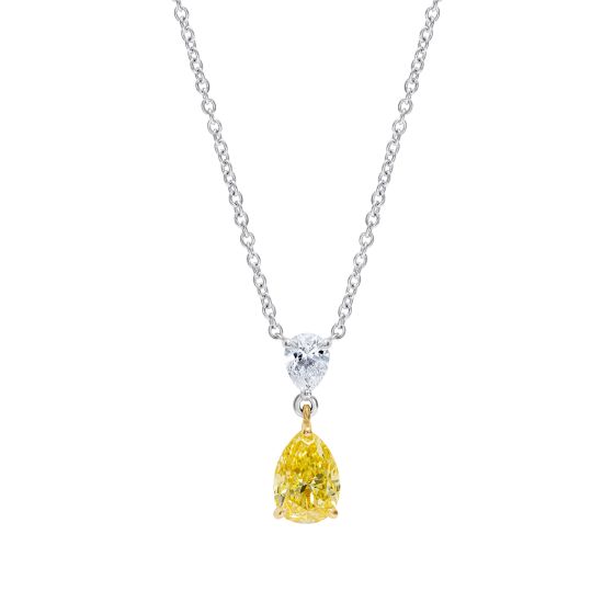 Wallace Yellow Diamond Pendant 