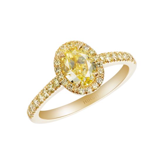 Regal Yellow Diamond Ring
